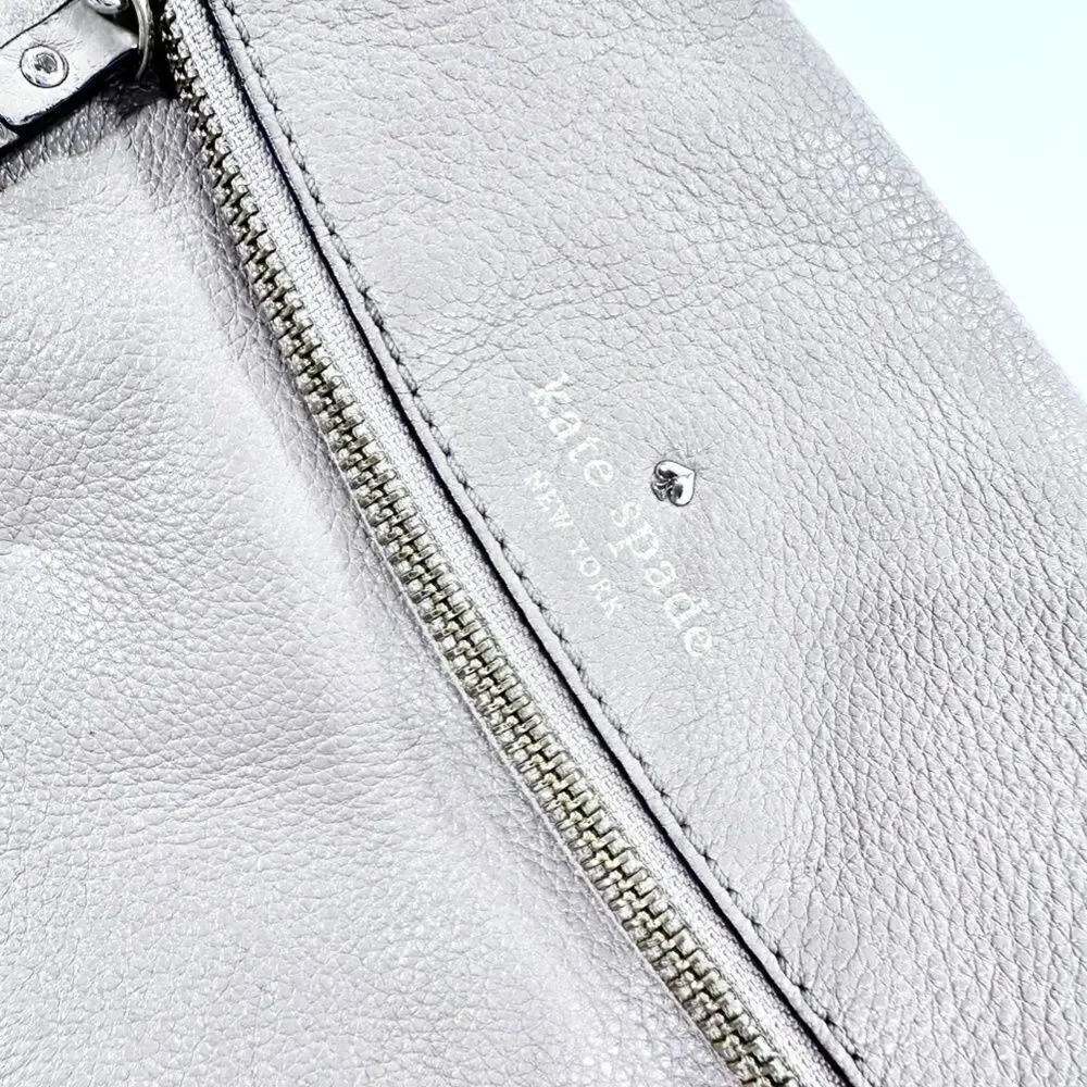 Kate Spade ivory leather crossbody bag